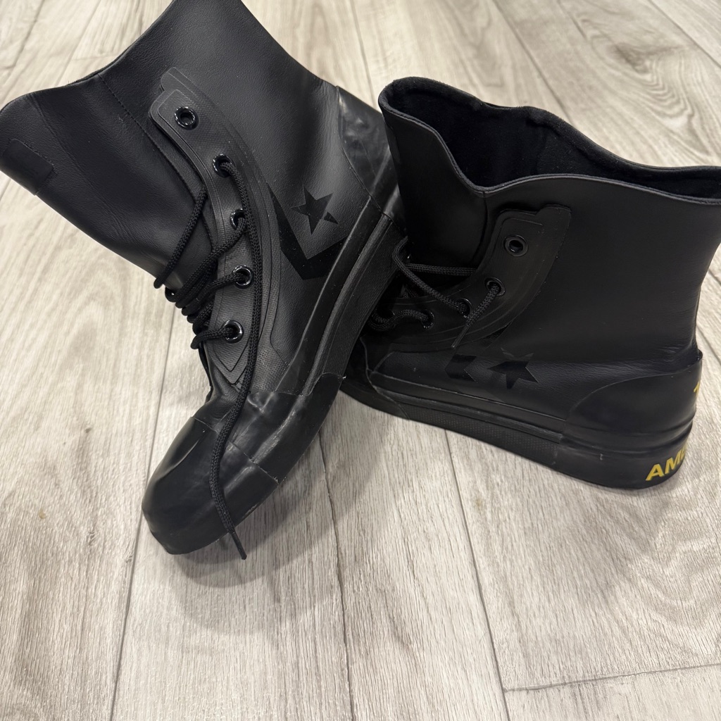 Converse Black Rubber Boots